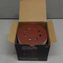 Sanding Disc 5 Inch 8 Hole, 100 Pcs Orbital Sanding Discs Hook and Loop, Sandpaper for Wood, 120 Grit Sand Paper for Random Orbital Sander