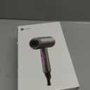 slopehill Professional Ionic Hair Dryer, Powerful 1800W Fast Drying Low Noise Blow Dryer with 2 Concentrator Nozzle 1 Diffuser Attachments for Home Salon Travel (Grey)