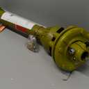 FridayParts 1-3/8" PTO Drive Shaft T4-800-05B-FFV1-YIIIP T4-YIIIP-800-05B-FFV1 Compatible for Finish Mower Replacement