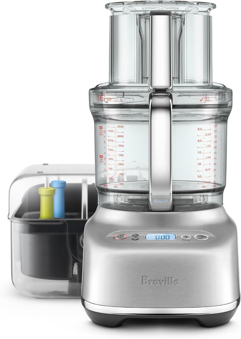 Breville BFP810 Sous Chef 16 Cup Food Processor, Large, Brushed Stainless Steel
