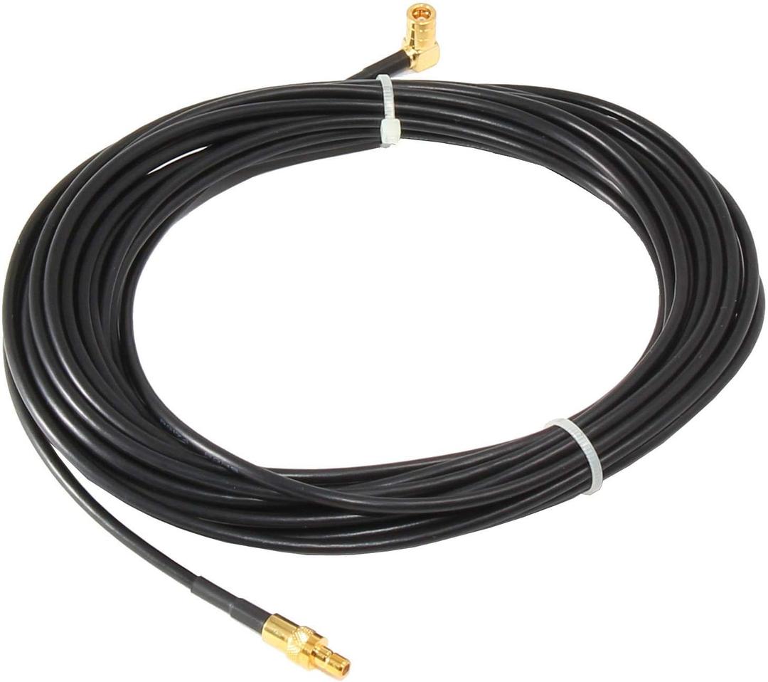 Anina 23 Feet XM Antenna Extension Cable for Satellite Sirius XM Radio-Right Angle SMB Male to SMB Female Radio Stereo Receiver Tuner