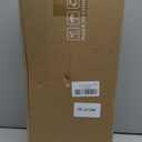 HOMELAB Adjustable Shredded Memory Foam Pillow Queen Size, Cooling Bed Pillow for Sleeping with Removable Cover, Medium Pillow for Side Stomach & Back Sleepers, 1 Pack 20"x28" (White)