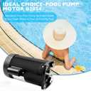 B2854 B854 Pool Pump Motor,1-1/2 HP,56Y Frame,230/115 Volts,3450 RPM,Compatible withwith A.O. Smith Century,Pentair Sta-Rite Whisperflo Challenger Pinnacle Anthony Above&In Ground Pool Pumps