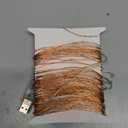 Twinkle Star 200 LED 66 FT Copper Fairy String Lights 8 Modes LED, USB Powered with Remote Control for Christmas Tree Wedding Party Home Decoration, Warm White