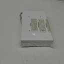 DEAYOU Mailbox with Key Lock, Steel Cover Metal Dropbox for Envelope, Letter, Home, Office Business, White