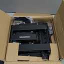 monTEK Full Motion TV Wall Mount for 23–65 Inch Flat & Curved TVs and Monitors, Swivel & Tilt Articulating Bracket, Max VESA 400x400mm, Holds up to 77 lbs, Perfect Center Design