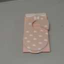 Baby Closet Divider, Baby Wardrobe Organizer, Double-Sided Minimalist Cute Design, Nursery Decor Clothes Hanger Dividers for Sorting 8 Sizes from Newborn to 12+ Months (Beige)