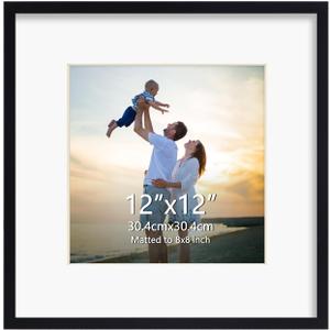 HOIKWO 12x12 Frame, 8x8 inches picture