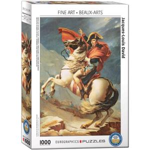 Napoleon Crossing The Alps by Jacques Louis David