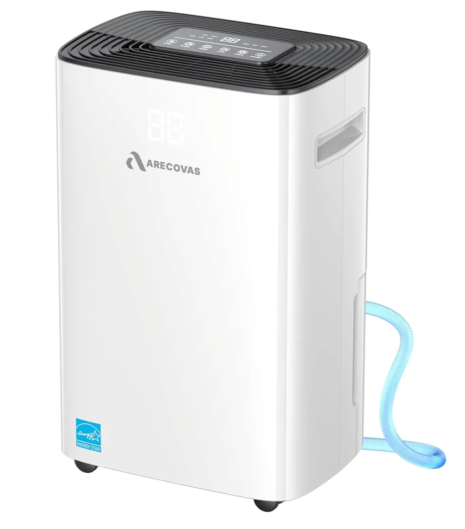 Dehumidifier for Basement, 52 Pints Dehumidifiers for Bedroom Bathroom Large Room Home, 4500 Sq.Ft Dehumidifier with Drain Hose, 2025 Energy Star Certificate, Humidity Control, 24H-Timer, Auto Defrost