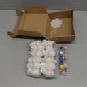 Lenwen 12 Pcs Halloween Squeeze Coloring Craft Kit DIY Halloween Slow Rising Toys Set Make Your Own Painting Crafts Party Favors Supplies Coloring Toys