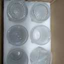 Vintage Hobnail Drinking Glasses Set of 12, 12 Oz Highball Glasses and 10 Oz Cocktail Glasses, Kitchen Glassware Set, Clear Drinking Glass Cups for Cocktail, Whiskey, Beer, Juice, Water, Milk