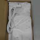 Extension Cord with Outlet Cover & Multi USB- 5 FT, Ultra Thin Plug Concealer with Cord & 12AC Outlet 6 USB (24W/4.8A), Charging Station for Multiple Devices, for Behind Wall Furniture Couch Sofa TV