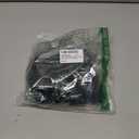 Turban for Men Adjustable Halo Silk Satin Lined Cap for Women Durag Twist Head Wraps Hat Elastic Pre Tie Beniee (Medium, Black-1)