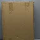 Large Abstract Brush Strokes Framed Canvas Wall Art,Neutral Navy Blue Wall Decor,Modern Pastel Wall Painting,Grey White Toned Artwork for Living Room,Bedroom,Dining Room,Office -16"x24"x3