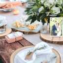 Large Wood Slices 4 Pcs 12-14 Inches Wood Rounds Natural Wood Slices for Centerpieces/Display/Crafts/Painting/Table Decor/Wood Burning/DIY Projects/Christmas Ornaments