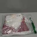 Sosation Lighted Christmas Tree Topper 25 Inch Large Buffalo Plaid Gnome Tree Topper with Lights Scandinavian Swedish Tomte Battery Operated Christmas Decorations for Xmas Home Decor(Black, White)