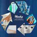 Creative Mark Mimik Recycled PET Cradled Canvas Panel 3/4" Depth - 8X10 Single Canvas - Medium-Textured Painting Board for Eco-Conscious Artists, 14.11 oz Triple-Acrylic-Primed Weight Mounted Canvas