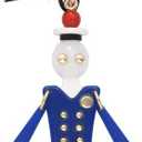 Jueqiba Bag Charm-Purse Charms for Handbags-Bag Keychain for Women (Jiqi-blue)