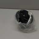 Normcore Espresso Knock Box, 1L Capacity Holds 20-25 Espresso Pucks, Stainless Steel with Walnut Non-Slip Base, Knock Bin For Home Baristas, Black