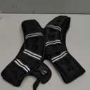 Weighted Vest for Women & Men with Reflective Stripe and Adjustable Buckle, Comfortable & Durable Rucking Vest for Walking, Running & Strength Training (10 lb, Black)