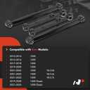A-Premium Set of 4, Rear Upper & Lower Control Arm Kit, with Bushing, Compatible with Ram 1500 2013-2023, 1500 Classic 2019-2023