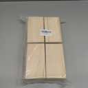 LC LICTOP Solid Pine Wood Bed Frame Risers 4Pcs, 4 Inch Rising Height, Support 880 lbs, L Shape Furniture Lifter for 4 Corner Under Bed Storage Desk Sofa Chair