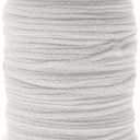 Candle Wicks 100% Natural Cotton, Roll 200 Feet Twine String Spools Braid Candle Non-Smoke Candles Wicks for Candle Making Accessories DIY(1 Roll 200Feet Cotton Wire) Mother' Day+Easter Decor or Gifts