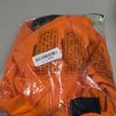 PROMOTED TO BIG SISTER Mens Astronaut Costume Adult Spaceman Halloween Jumpsuit (Orange, XLarge)