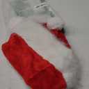 MNKXL Velvet Santa Hats Adults,Santa Hat for Women and Men,Unisex Soft Thicken Fur Santa Claus Hat,Christmas Holiday Headwear (2PCS-Velet Hats)