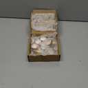 Geiserailie 10 Pieces Glass Cosmetic Containers Empty Sample Jars with Leak Proof Lids Makeup Sample Containers for Lotion Cream Cosmetic (5 Gram)