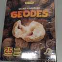 Dan&Darci Break Your Own Geodes - Hollow White Moroccan 1" - 2.5" Large, Medium, Small Geode for Kids - Science Kits for Kid Ages 8-12, 8-10, 12-14 Age - Discovery Toys Gifts