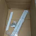 LINZINAR Shoe Rack Long 4 Tier Shoe Storage Organizer Metal Wide Shoe Shelf for Closet Entryway Bedroom 30 Paris Large Capacity, White