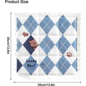 Pet Cooling Pad Summer Dog House Cat Sleeping Pad Dog and Cat Cooling Gel Pad Dirty and Cool Resistant Sleeping Pad 