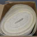 1 x 328 ft Fiberglass Mesh Roll White Plastering Mesh Enhanced Strength and Stability for Wall Crack Interior Exterior Wall Construction and Ceilings Seam Repair Reinforcement