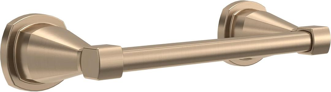 DELTA FAUCET 77608-CZ Stryke Wall Mounted 8 in. Hand Towel Bar in Champagne Bronze