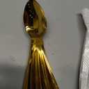 Gold Teaspoons Set of 12, Stainless Steel Dessert, Coffee Spoon, Stirring Spoon, Latte for Home, Restaurant, Hotel, Wedding, Event, Parties