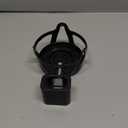 VOMA HomePod Mini Wall Mount Holder, Outlet Mount Stand with in-Built Cable Management System, No Screw or Drilling Needed, Excellent Space Saving Accessory Black