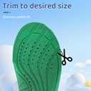 Kids Memory Foam Insoles, Breathable Shoe Inserts, Soft Cushion Replacement for Sneakers & School Shoes(Blue,Foot:7.5-7.7IN/Insole:8.1-8.3IN/13.5C-1Y)