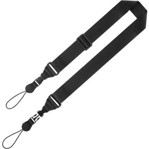 Thinp Adjustable Shoulder Strap, Nylon Camera Strap Tablet Straps with Quick Release Buckles Comfortable Neck Lanyard for Camera, Tablet, Laptop, Binocular, Luggage Bag (Black)