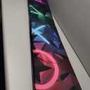 Neon Rug, Cool, Gaming Illusion, Gaming Room, for E-SPOR, Neon Look, Colorful, Teen's Rug, for Gamers, Boys Room, Gift for Him, Purple, 39X55inch//100x140Cm