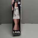 Spencer Gifts Lava® Lamp - 17" Rose Gold - The Original Motion Lamp - White Wax and Clear Liquid with Hand Painted Rose Gold Base Exclusive
