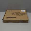 12 Canele Mold Cake Pan Non-Stick Canele Muffin Bakeware Cupcake Pan for Oven Baking (Champagne Gold)