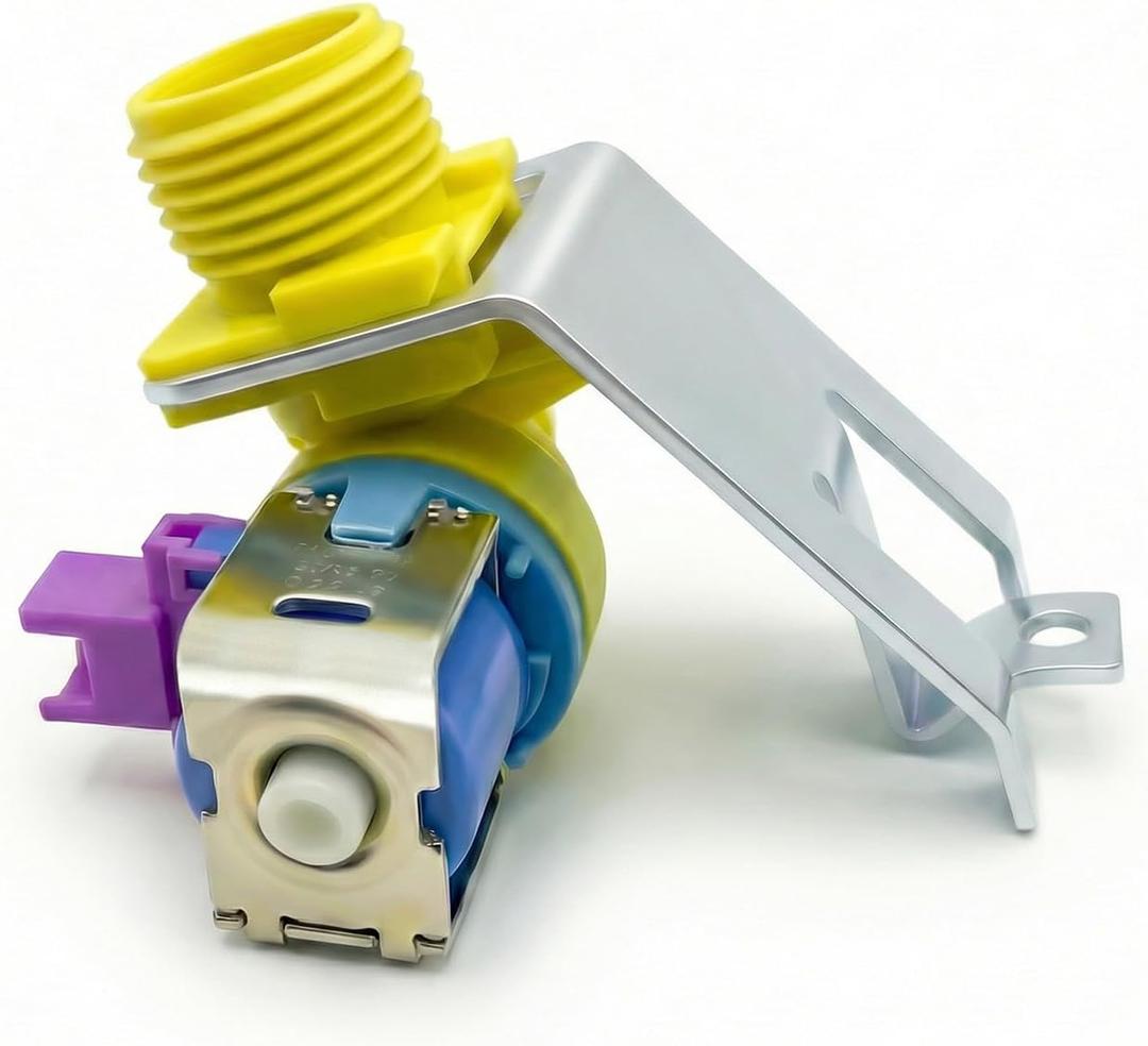 WD15X27703 Dishwasher Water Valve Assembly for GE, Hotpoint GDF535PSR3SS, GDT550PYR3FS, GDT650SYV0FS etc. Dishwasher Replacement Parts AP6994873, WD15X32008, 265D3719G002, 4964202