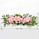 Minsara Lane Pink Artificial Flower Arrangements 25.6" Table Centerpiece
