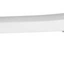 BEMIS 2L2155T 000 Medic-Aid 2" Lift Raised Open Front Plastic Toilet Seat, ELONGATED, Long Lasting Solid Plastic, White