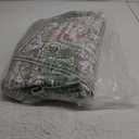 Washable Area Rug 8x10, Large Soft Rugs for Living Room Farmhouse Vintage Area Rugs for Bedroom Dining Room Non-Slip Stain Resistant Under Table Rug Olive Beige