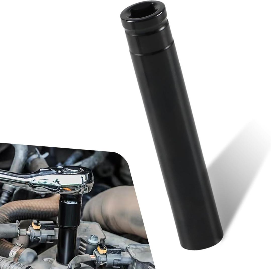 ijuicy Cage Bolt Socket, Extra Deep 3/4" Socket 1/2" Drive Truck Cage Bolt Socket, Compatible with Truck Air Brakes with 800921 Cage Bolt (Black)