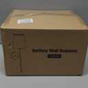 NIORSUN Battery Operated Wall Sconce Set of 2, Black-Gold Rechargeable Wall Lights with 5200mAh Dimmable Bulbs and Remote,10 Colors Wireless Wall Lamps for Bedroom Living Room Hallway Decor