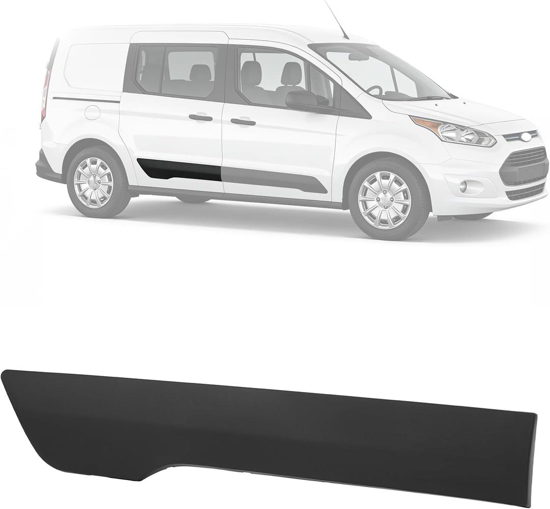ALMULOO Rear Right Lower Molding Trim Compatible with 2014-23 Ford Transit